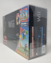 Load image into Gallery viewer, BOX PROTECTOR FOR NINTENDO WII 25TH ANNIVERSARY SYSTEM CLEAR PLASTIC CASE