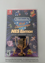 Charger l'image dans la galerie, PROTECTEUR DE BOÎTE TRANSPARENTE POUR JEU NINTENDO SWITCH WORLD CHAMPIONSHIPS NES EDITION