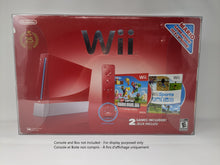 Load image into Gallery viewer, BOX PROTECTOR FOR NINTENDO WII 25TH ANNIVERSARY SYSTEM CLEAR PLASTIC CASE
