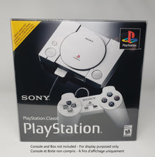 Charger l'image dans la galerie, PROTECTEUR DE BOÎTE POUR MINI CONSOLE PLAYSTATION CLASSIC BOÎTIER PLASTIQUE TRANSPARENT