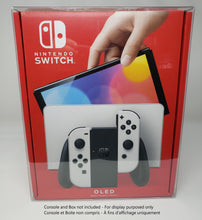 Load image into Gallery viewer, BOX PROTECTOR FOR SWITCH OLED SYSTEM CLEAR PLASTIC CASE