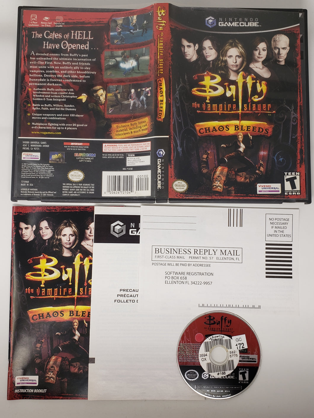 Buffy the Vampire Slayer Chaos Bleeds - Nintendo Gamecube
