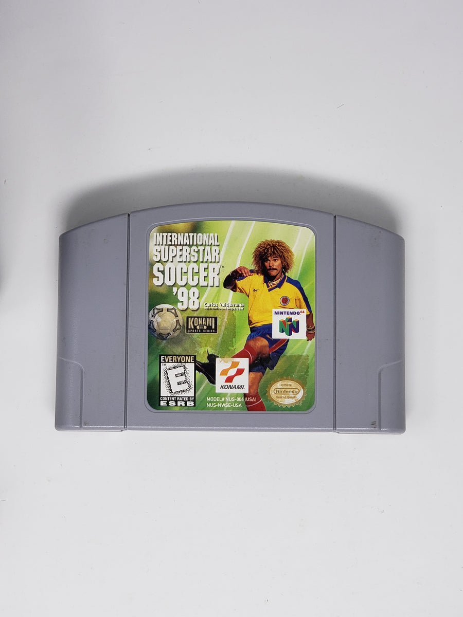 Jeu Vidéo International Superstar Soccer 98 - Nintendo 64 - Cartouche Seule - Bon état