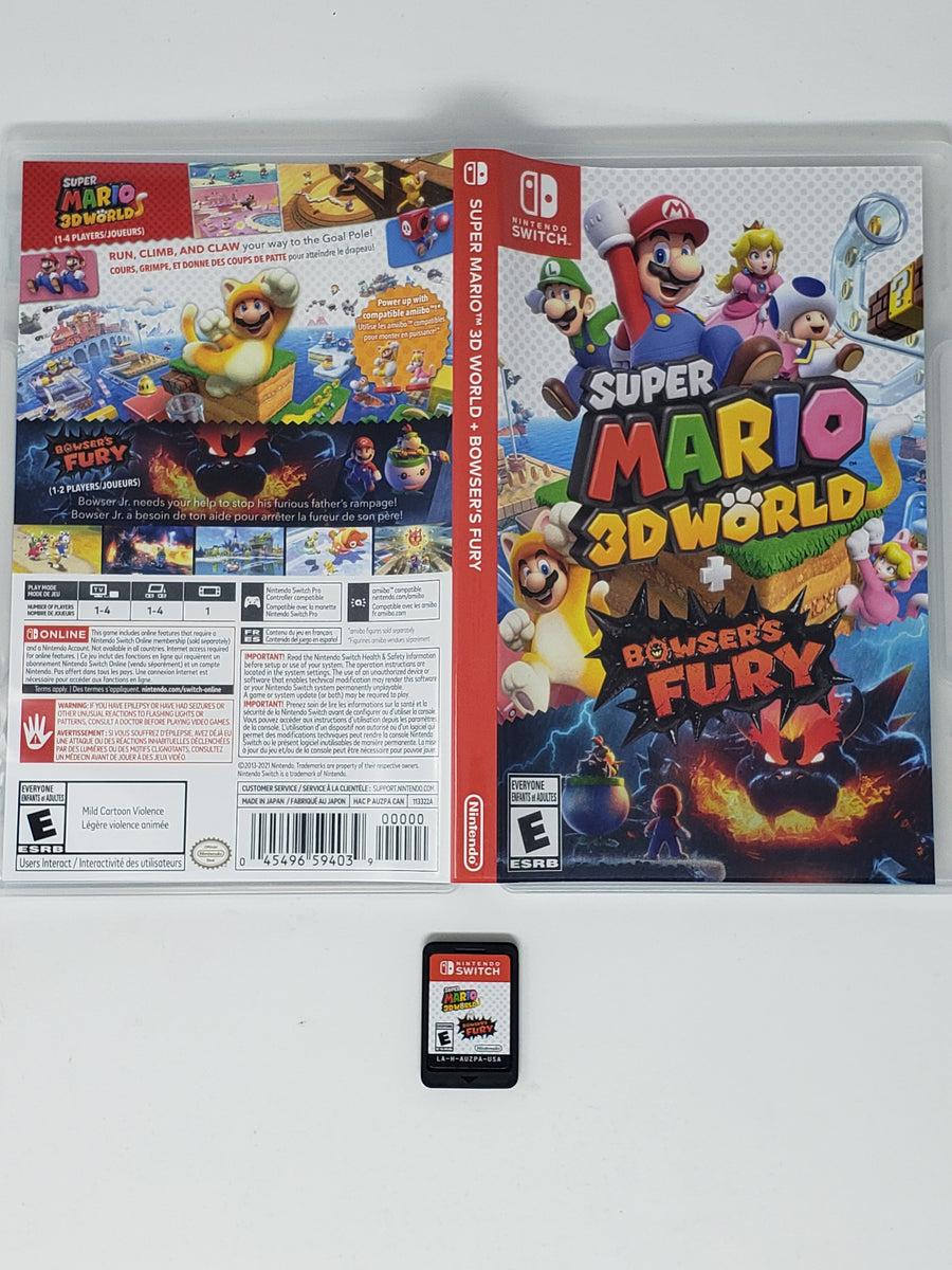 Jeu Switch NINTENDO Super Mario 3D World+Bowser's Fury