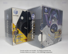 Load image into Gallery viewer, BOX PROTECTOR FOR NINTENDO GAMECUBE CONSOLE CLEAR PLASTIC CASE