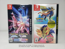 Charger l'image dans la galerie, PROTECTEUR DE BOÎTE POUR JEU NINTENDO SWITCH DUAL PACK BOÎTIER EN PLASTIQUE TRANSPARENT