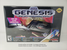 Load image into Gallery viewer, BOX PROTECTOR FOR SEGA GENESIS MINI CLASSIC CLEAR PLASTIC CASE