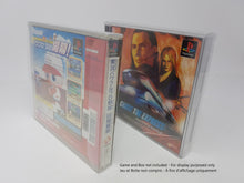 Charger l'image dans la galerie, PROTECTEUR DE BOÎTE POUR SONY PAL OU NTSC-J PS1 CASE GAME CASE EN PLASTIQUE CLAIR