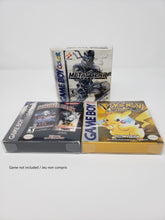 Load image into Gallery viewer, GAMEBOY GBA GBC VIRTUAL BOY CIB GAME CLEAR BOX PROTECTOR SLEEVE CASE