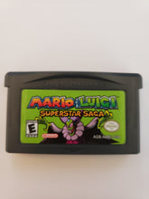 Load image into Gallery viewer, Mario and Luigi Superstar Saga - Nintendo Gameboy Advance | GBA