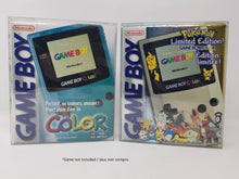 Load image into Gallery viewer, NINTENDO GAMEBOY COLOR GBC CIB CONSOLE CLEAR BOX PROTECTOR PLASTIC CASE