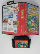 Load image into Gallery viewer, Sonic the Hedgehog 3 - Sega Genesis