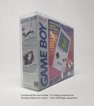 Charger l'image dans la galerie, PROTECTEUR DE BOÎTE POUR NINTENDO GAMEBOY ORIGINAL ROSE VIOLET VARIANT CONSOLE COQUE EN PLASTIQUE TRANSPARENT