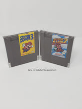 Charger l'image dans la galerie, NINTENDO NES CARTRIDGE GAME CLEAR BOX PROTECTOR PLASTIC SLEEVE