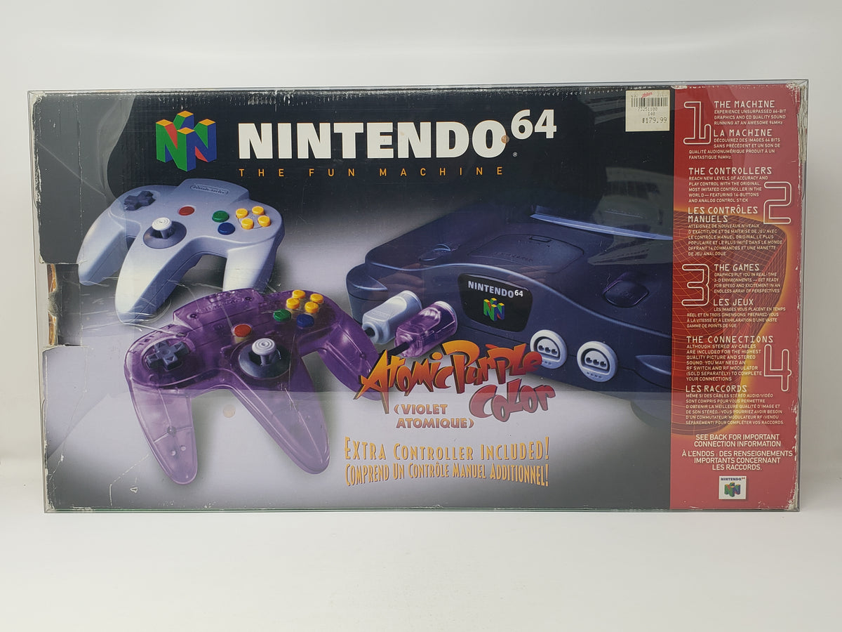 Nintendo 64 atomic deals purple