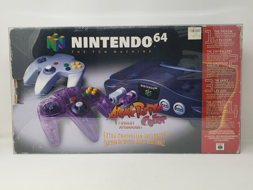NINTENDO 64 N64 ATOMIC CONTROLLER VARIANT CONSOLE CLEAR BOX PROTECTOR PLASTIC CASE