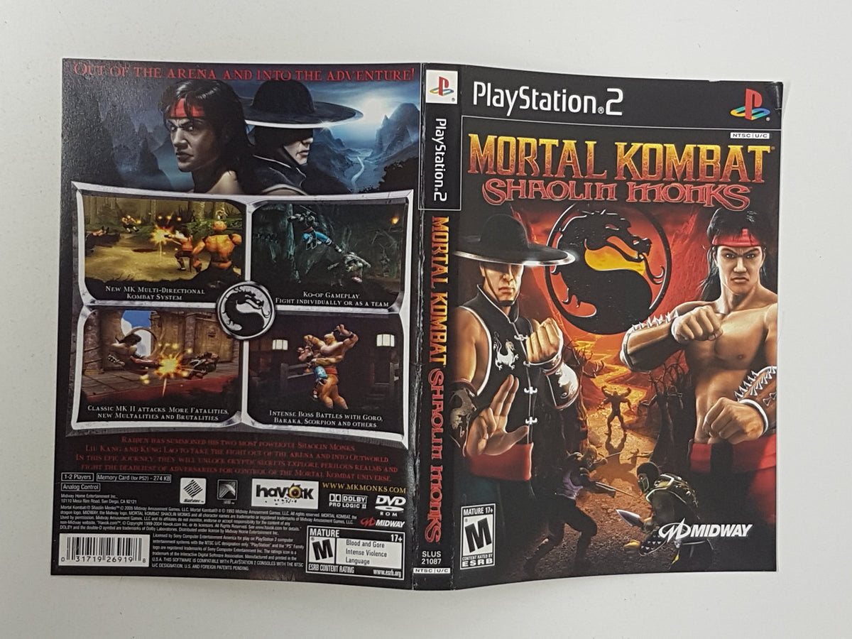 Mortal Kombat Ps 2