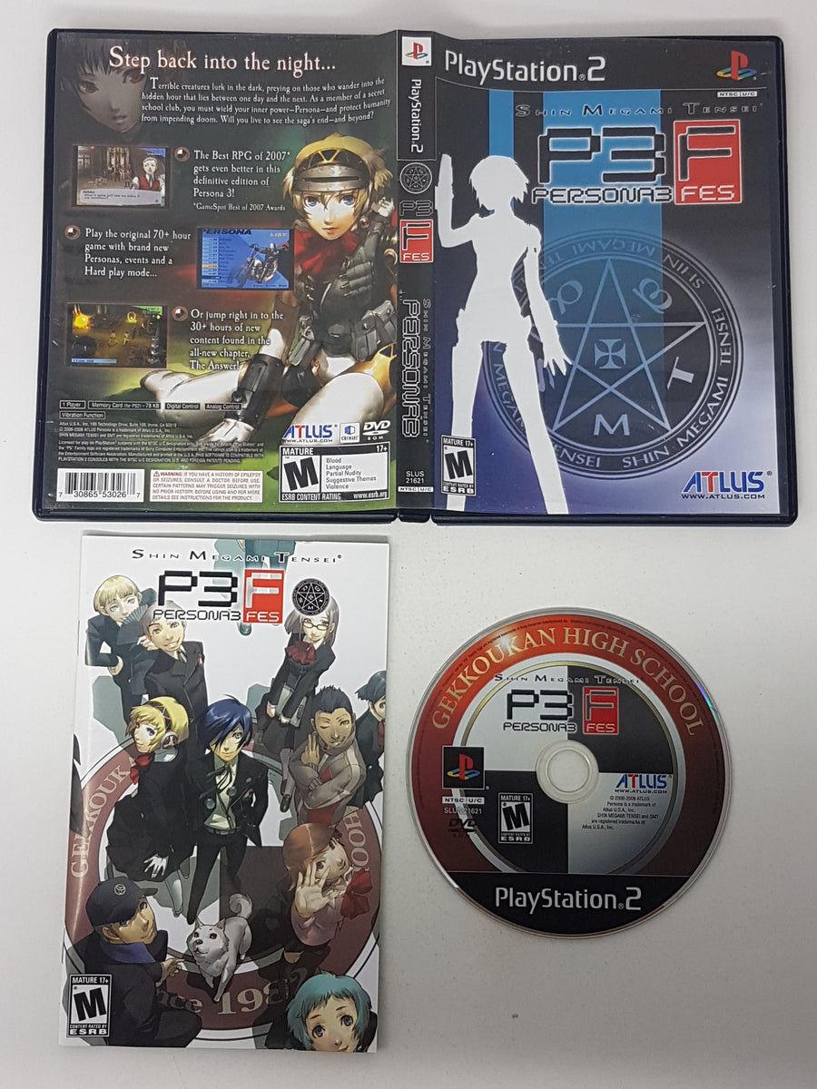 Shin Megami Tensei - Persona 3 FES - Sony Playstation 2 | PS2