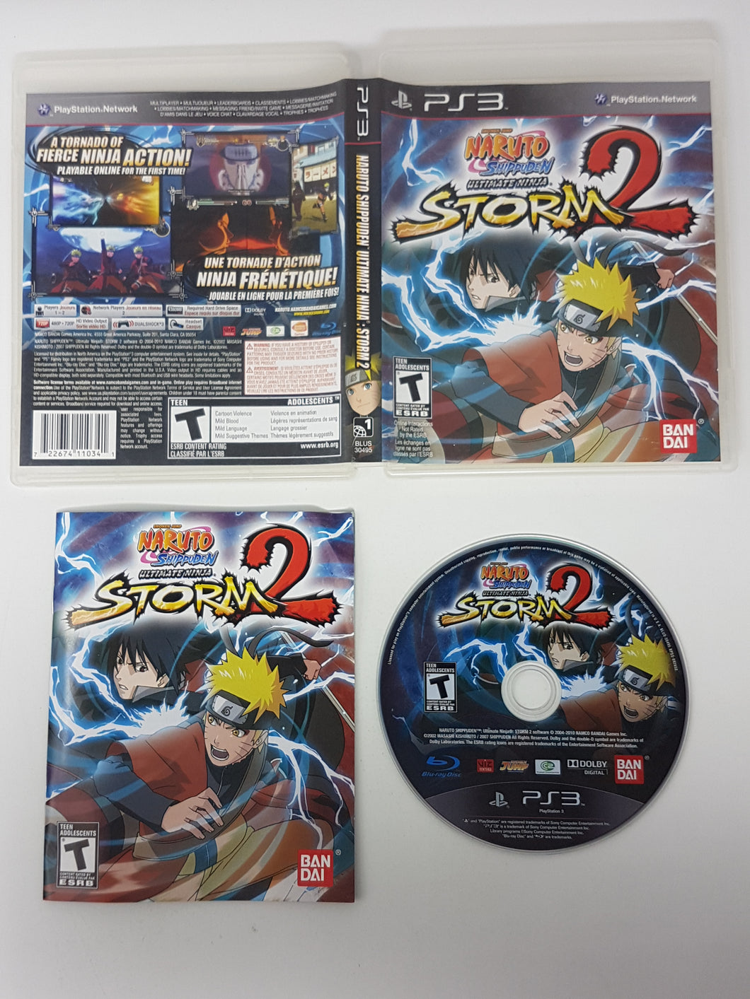 Naruto Shippuden Ultimate Ninja Storm 2 - Sony Playstation 3 | PS3