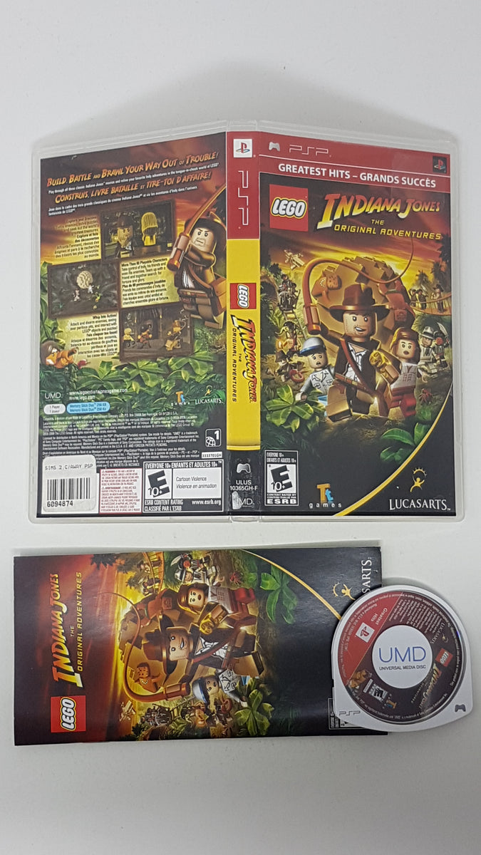 Lego indiana jones online the original adventures psp