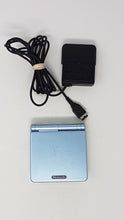 Load image into Gallery viewer, Pearl Blue Game Boy Advance SP Console AGS-101