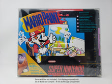 Load image into Gallery viewer, BOX PROTECTOR FOR SNES MARIO PAINT - EARTHBOUND BIG BOX CLEAR PLASTIC CASE