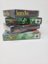 Load image into Gallery viewer, SNES N64 CIB CLEAR BOX PROTECTOR PLASTIC CASE