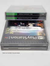 Load image into Gallery viewer, SONY PS1 DOUBLE CASE GAME CLEAR BOX PROTECTOR PLASTIC CASE