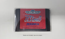 Load image into Gallery viewer, BOX PROTECTOR FOR SEGA GENESIS OR MASTER SYSTEM CARTRIDGE CLEAR PLASTIC CASE