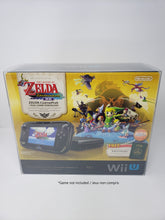 Load image into Gallery viewer, NINTENDO WII U CONSOLE CLEAR BOX PROTECTOR PLASTIC CASE