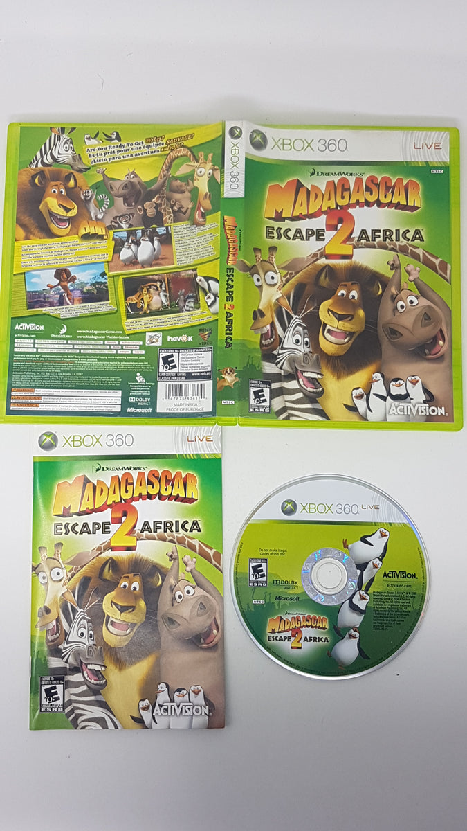 Madagascar Escape 2 Africa - Microsoft Xbox 360