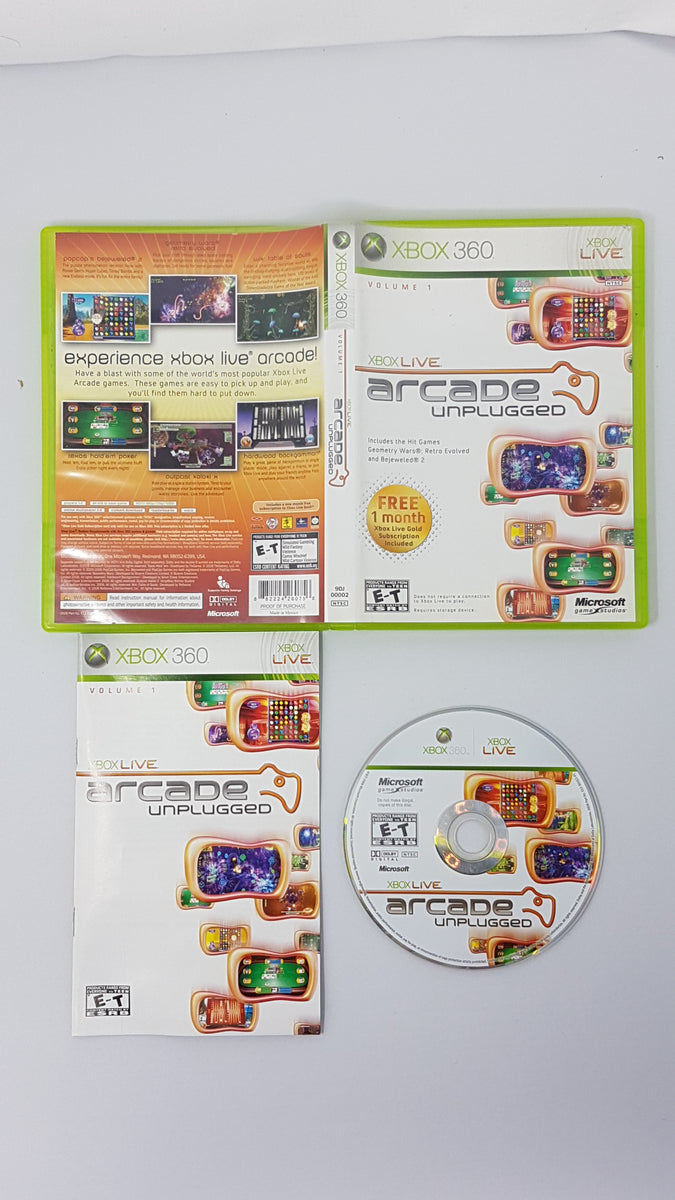 Xbox live arcade cheap unplugged