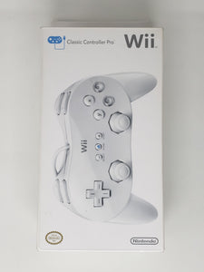 White Wii Classic Controller [New] - Nintendo Wii