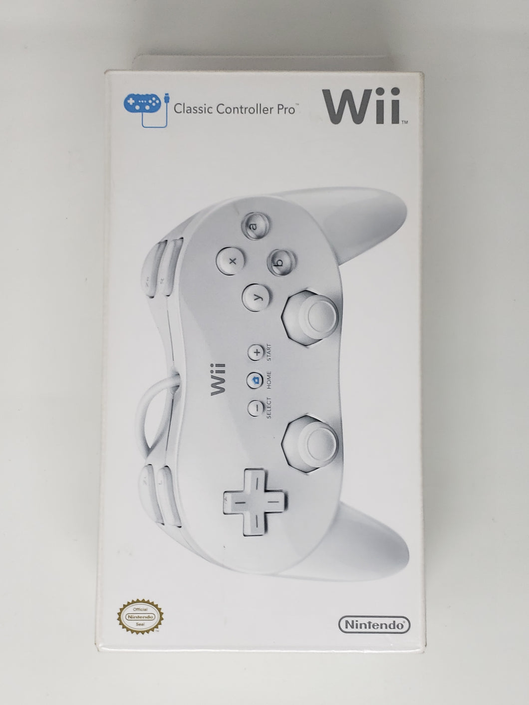 White Wii Classic Controller [New] - Nintendo Wii