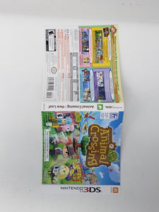 Animal Crossing New Leaf [Couverture] - Nintendo 3DS