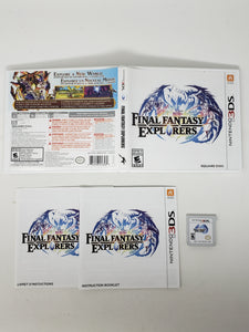 Final Fantasy Explorers - Nintendo 3DS