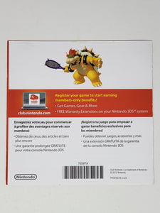 Mario Tennis Open Club Nintendo [Insertion] - Nintendo 3DS