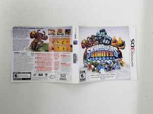 Skylander's Giants [Couverture] - Nintendo 3DS