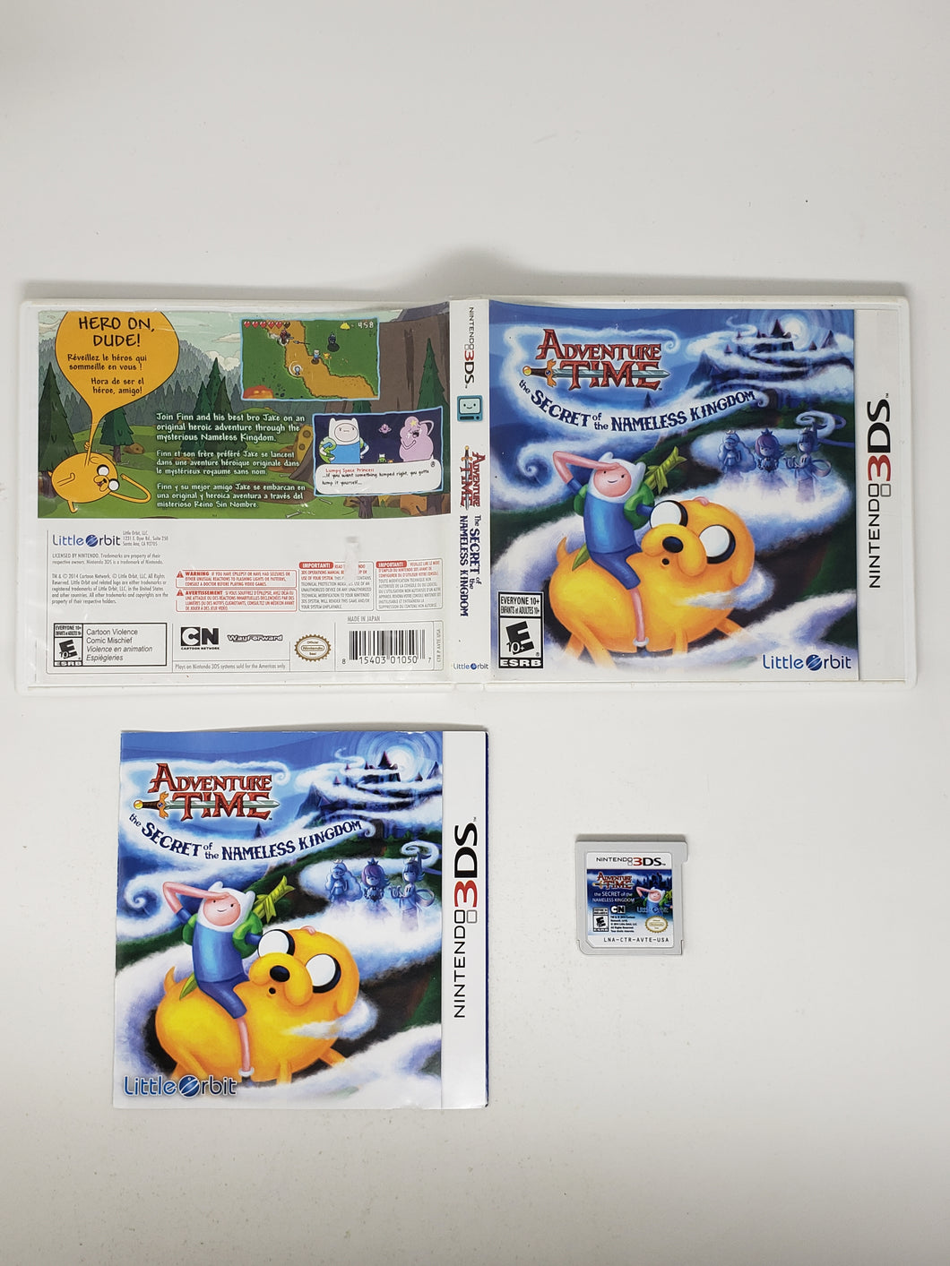 Adventure Time the Secret of the Nameless Kingdom - Nintendo 3DS