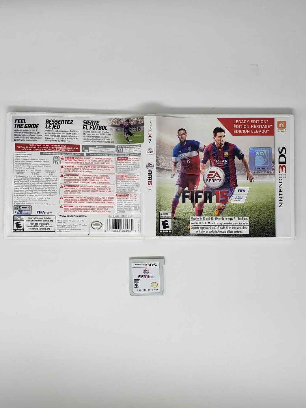 FIFA 15 - Legacy Edition - Nintendo 3DS
