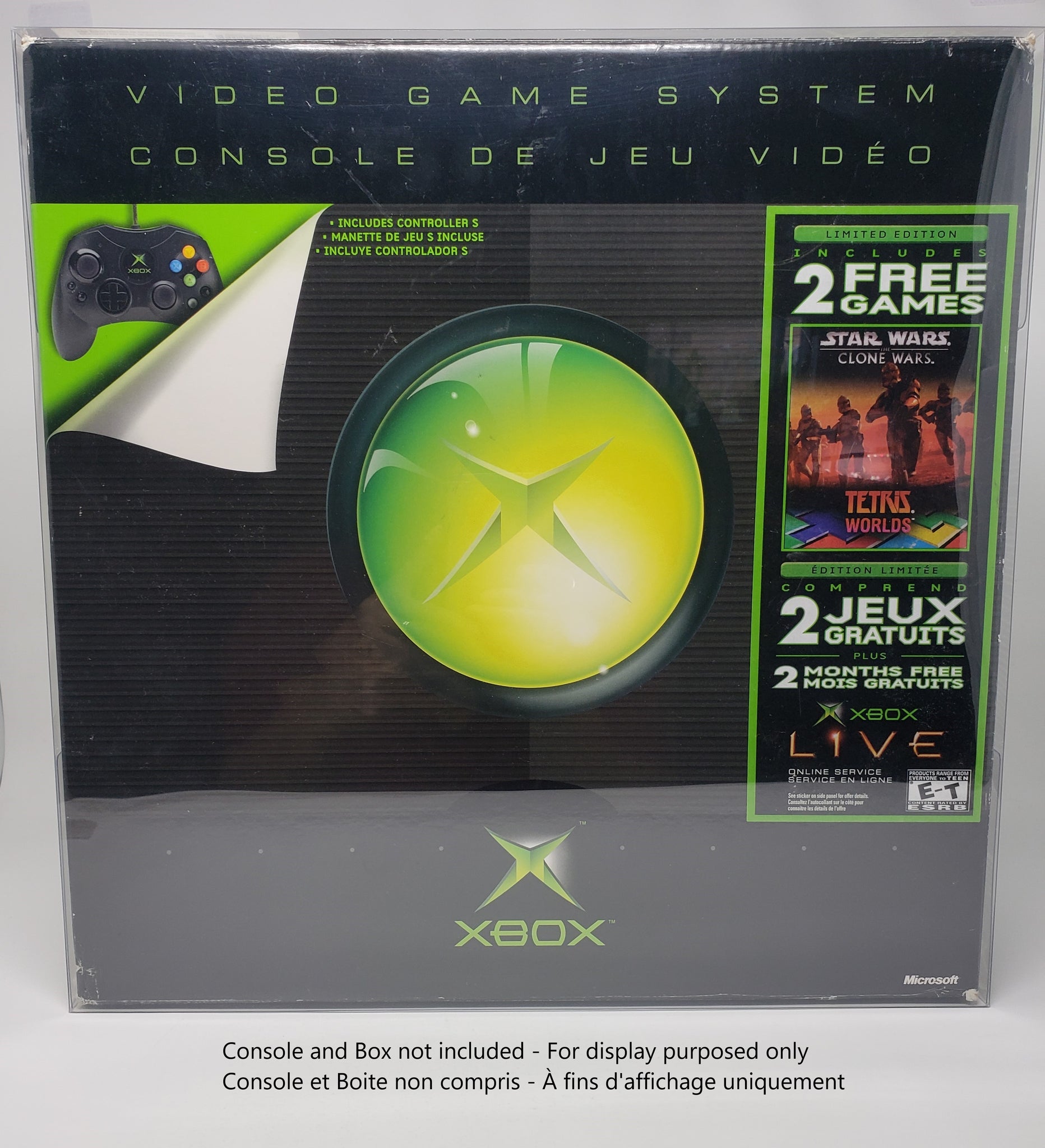 Plasturgie façade coque pièce console Microsoft Xbox 1ère génération #B63 Plasturgie façade coque pièce console Microsoft Xbox 1ère génération #B63