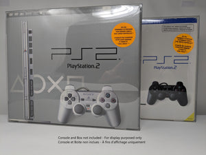BOX PROTECTOR FOR SONY PLAYSTATION 2 SLIM CONSOLE BOX CLEAR PLASTIC CASE