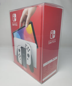 BOX PROTECTOR FOR SWITCH OLED SYSTEM CLEAR PLASTIC CASE