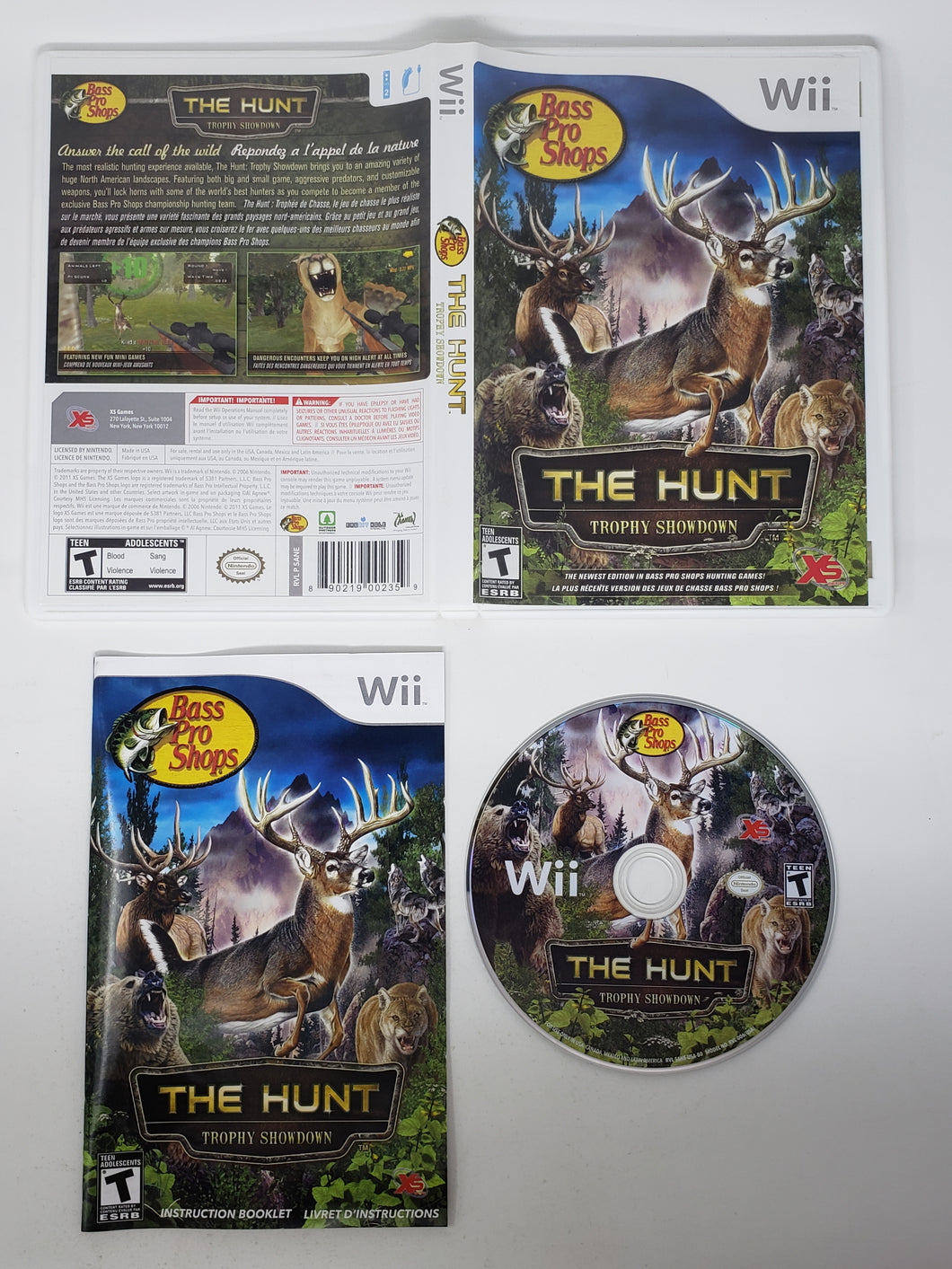 Bass Pro Shops - The Hunt Trophy Showdown - Nintendo Wii