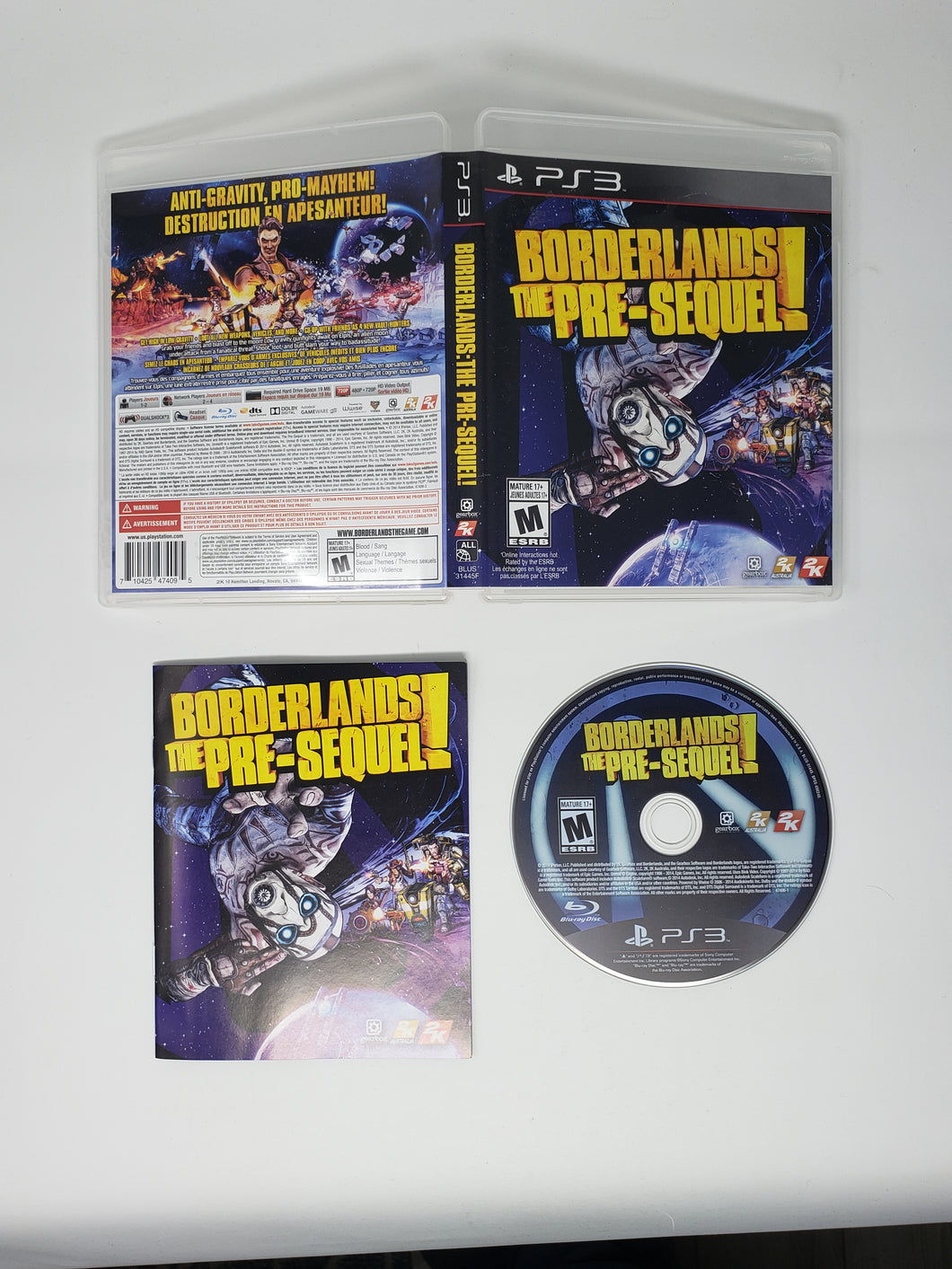 Borderlands The Pre-Sequel - Sony Playstation 3 | PS3