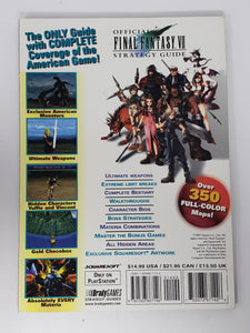 Final Fantasy VII [BradyGames] - Guide stratégique