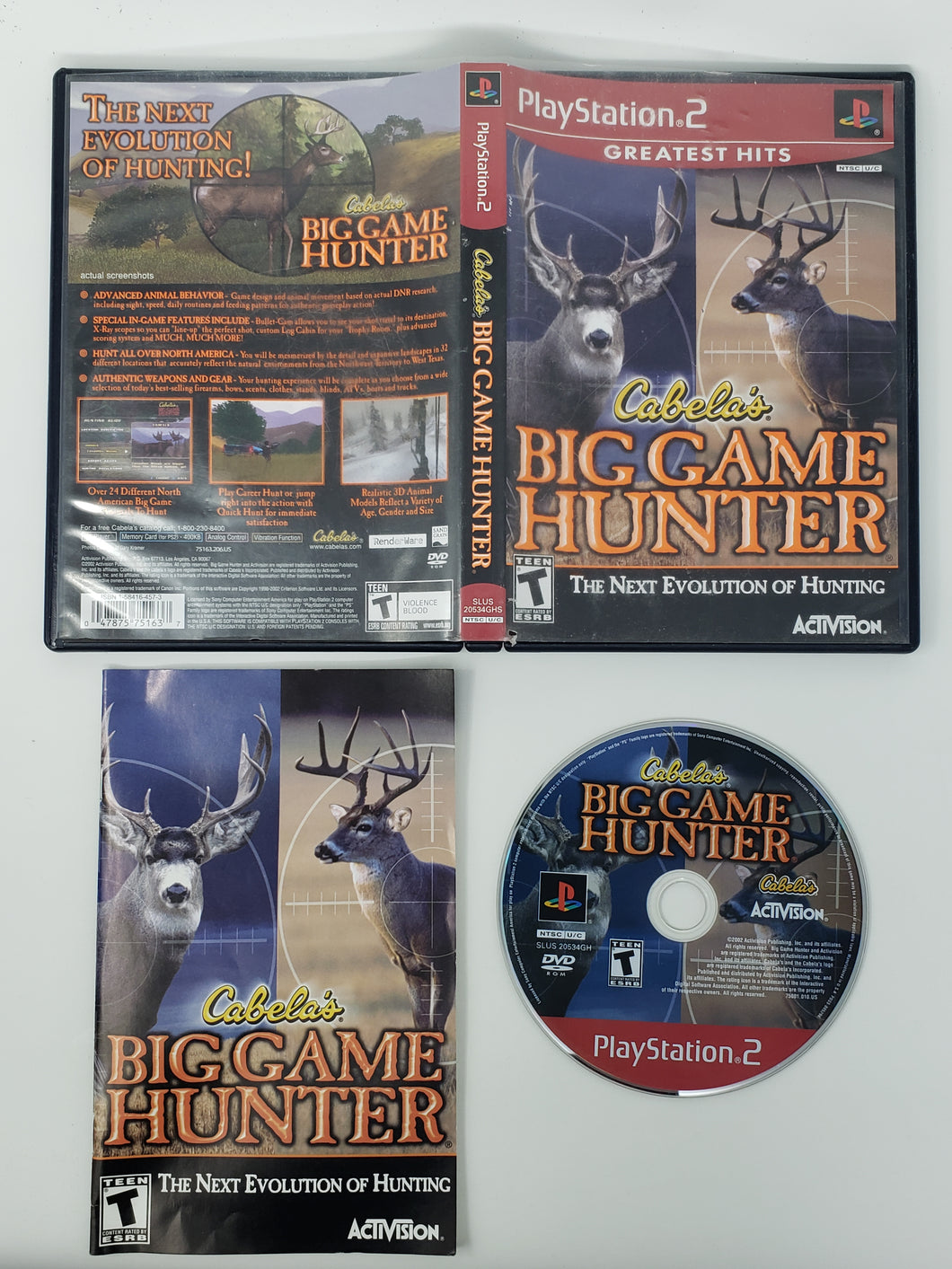 Cabela's Big Game Hunter [Grands succès] - Sony Playstation 2 | PS2
