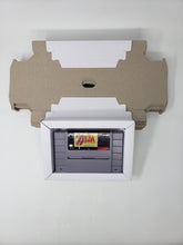 Charger l'image dans la galerie, Cartouche Plateau en Carton pour Super Nintendo | Snes - Incrustation Intérieure
