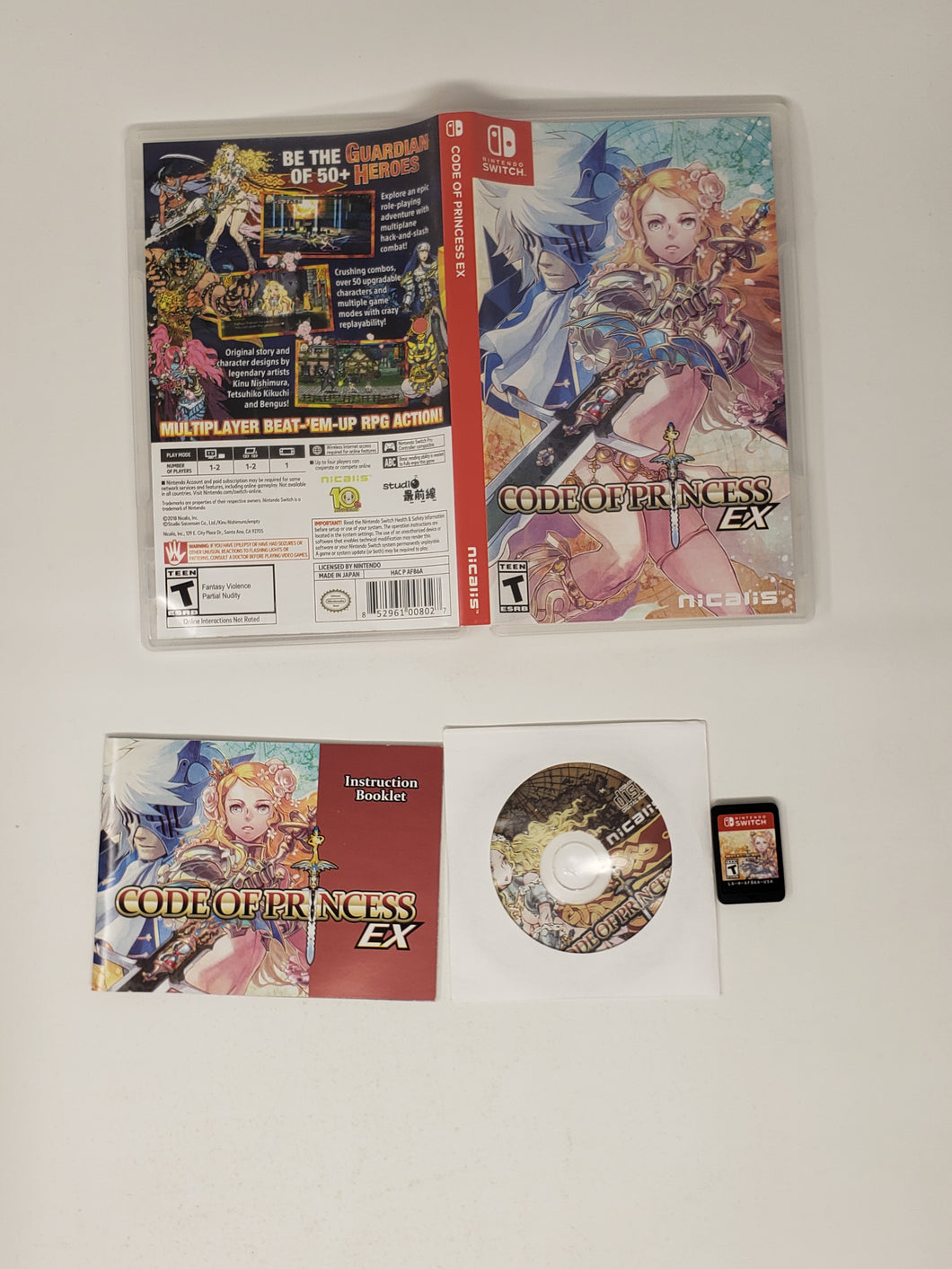 Code of Princess EX Launch Edition - Nintendo Switch – Respawnandreplay