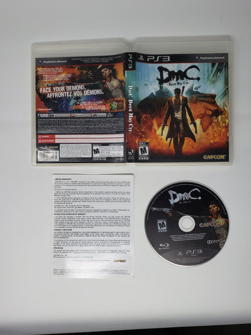 DMC - Devil May Cry - Sony Playstation 3 | PS3
